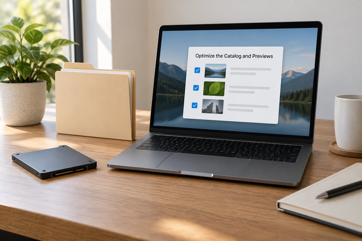 Optimize the Catalog and Previews