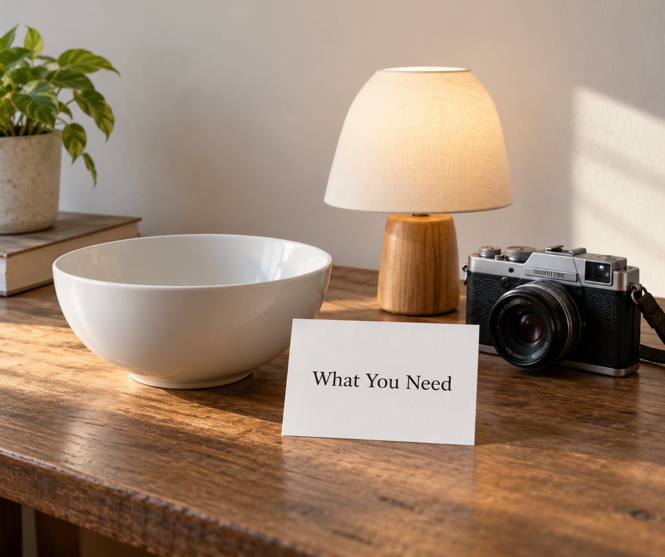 What You Need
