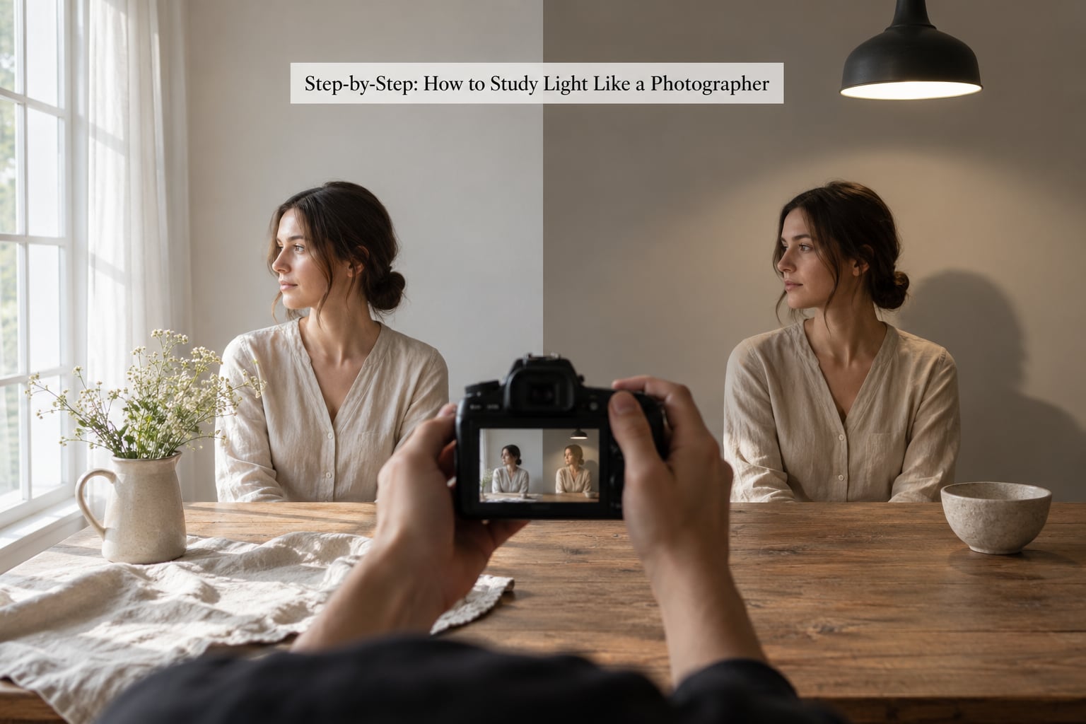 Step-by-Step: How to Study Light Like a Photographer