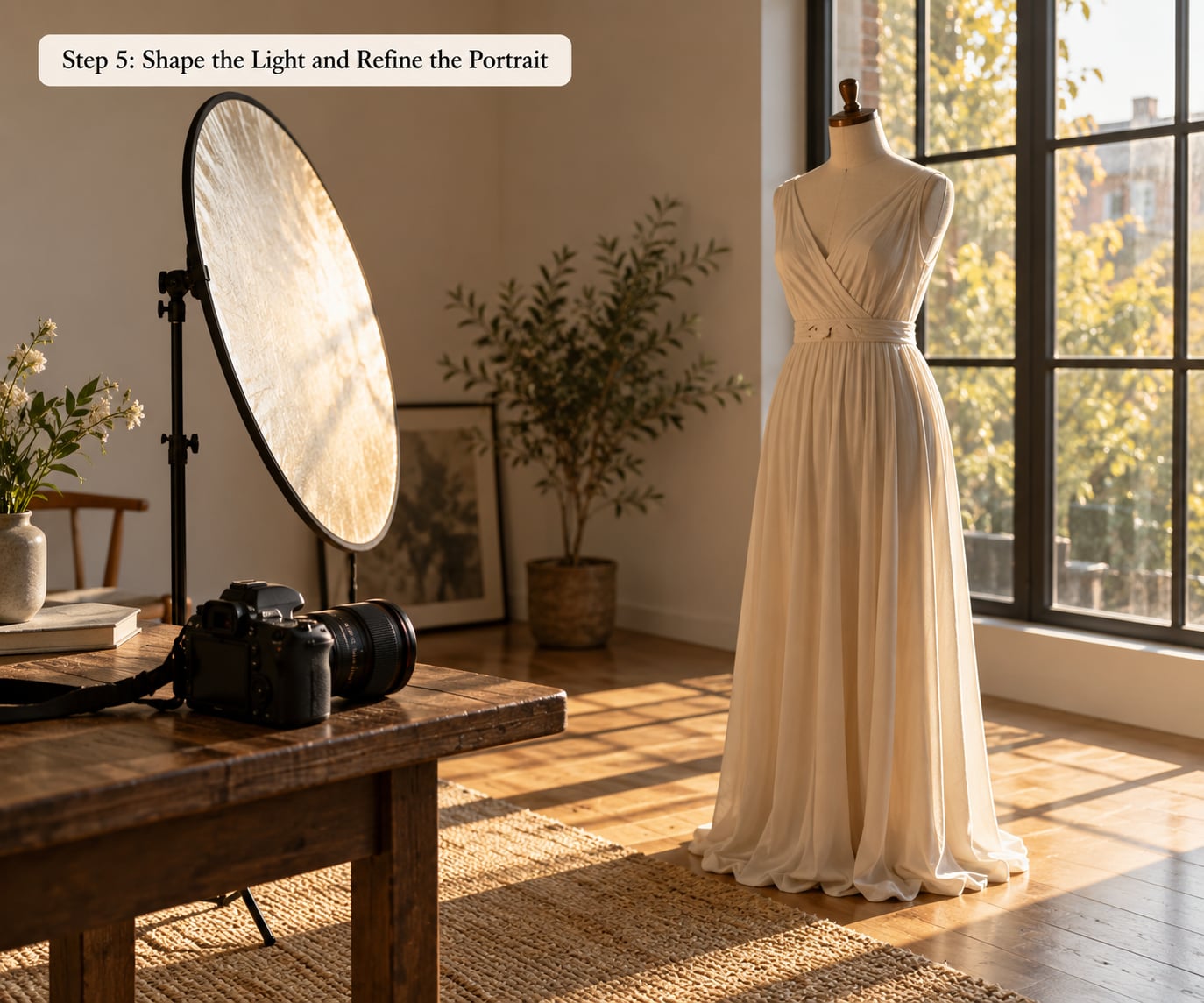 Step 5: Shape the Light and Refine the Portrait