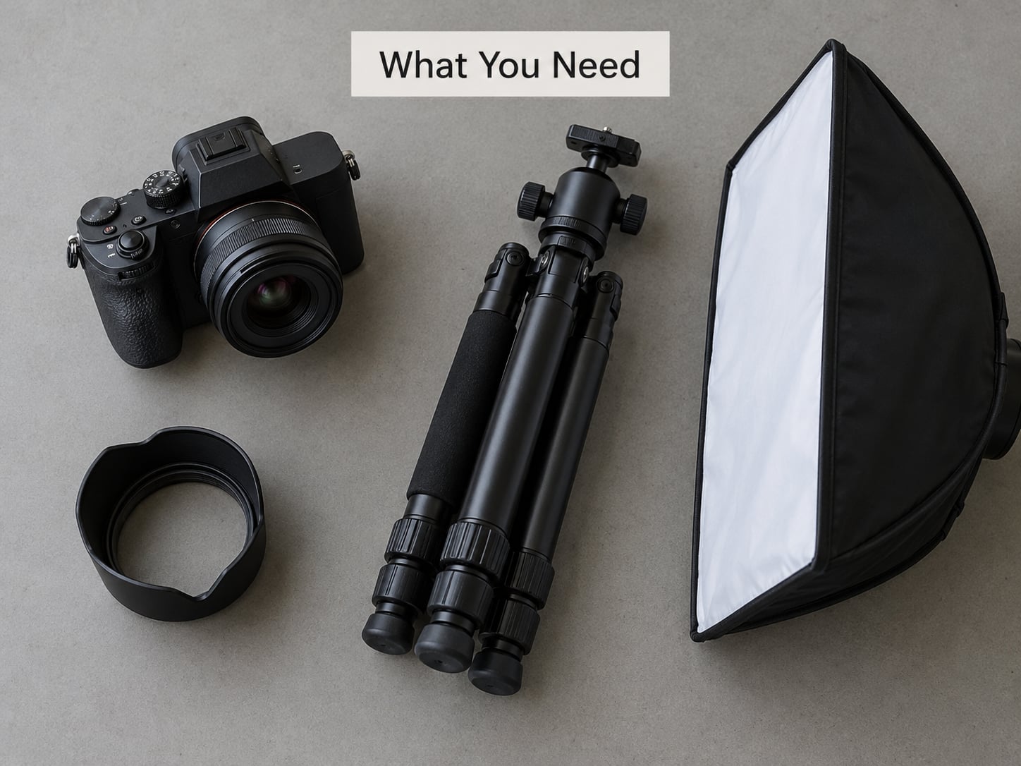 What You Need