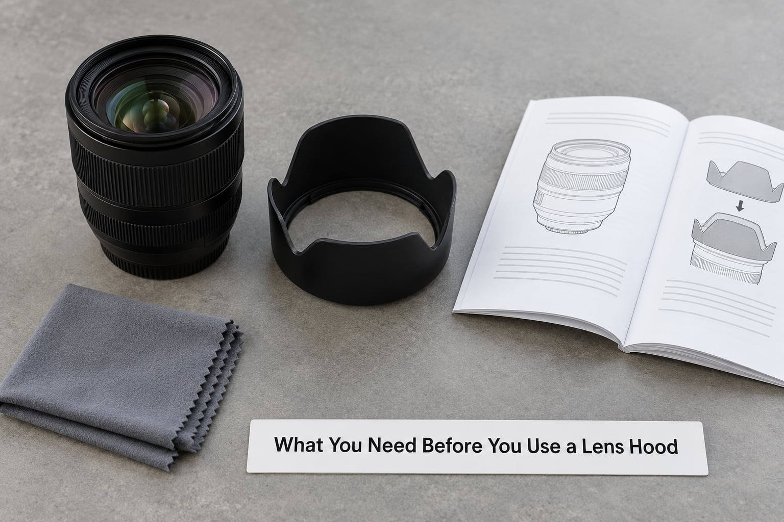 What You Need Before You Use a Lens Hood