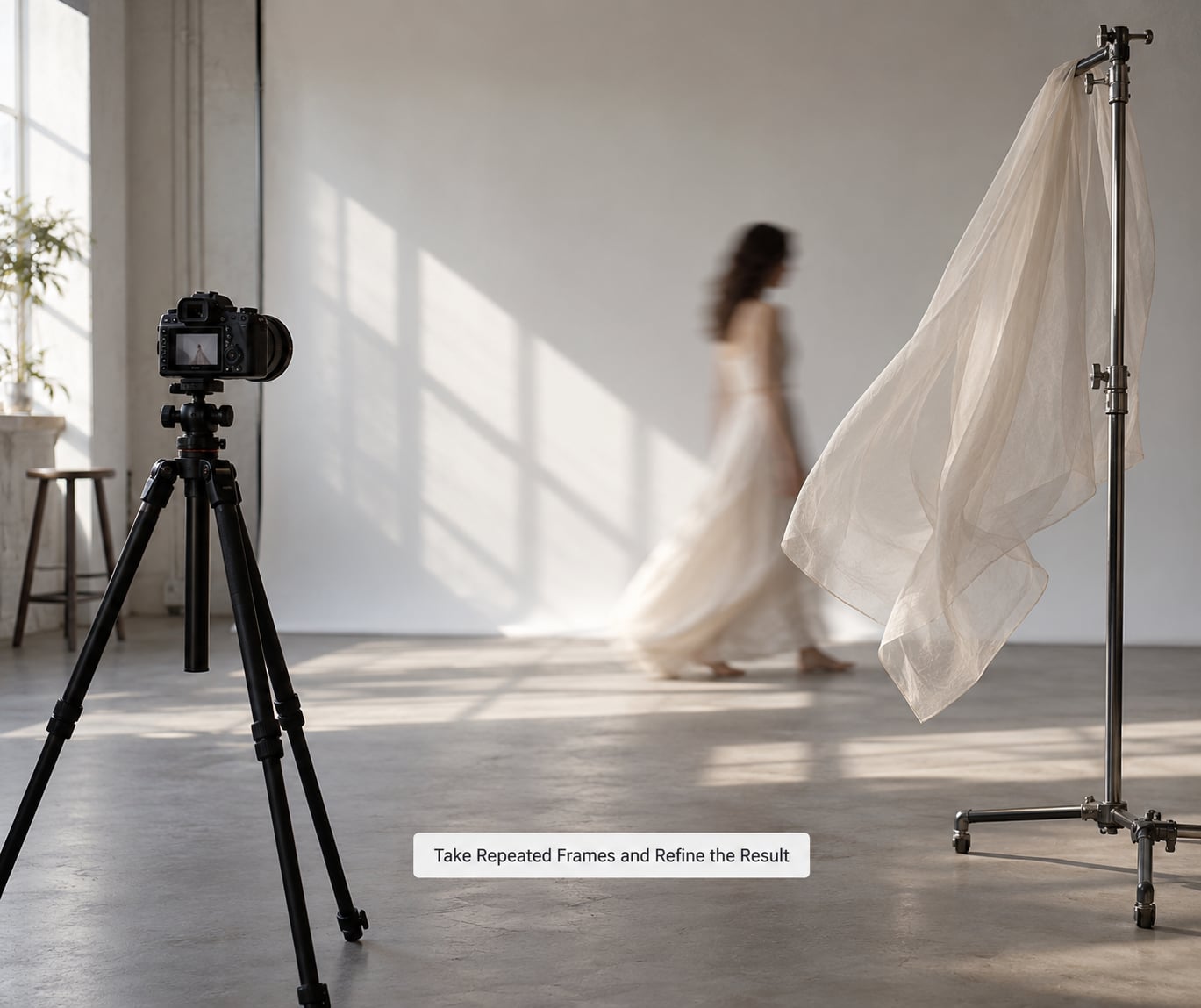 Take Repeated Frames and Refine the Result
