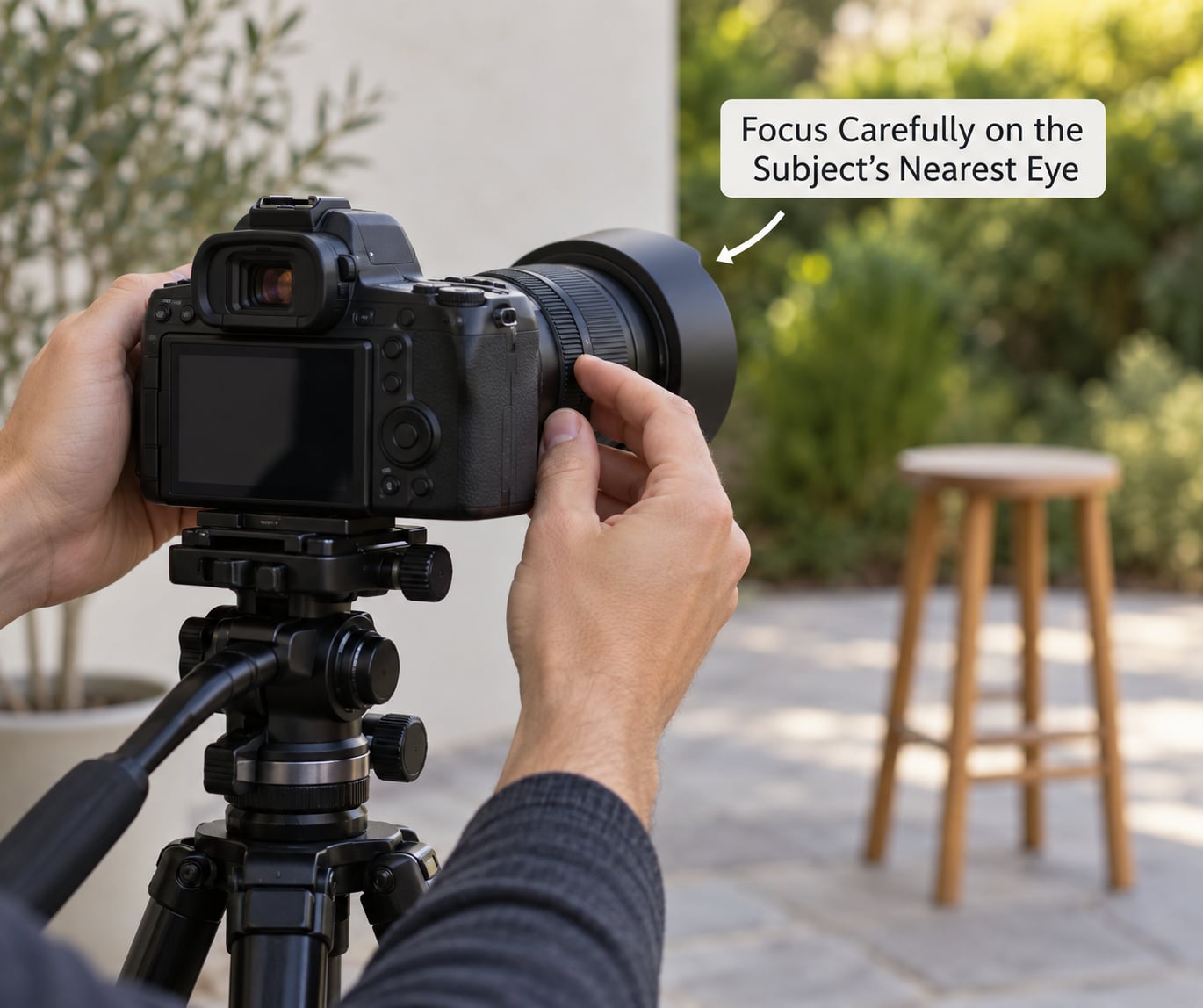 Focus Carefully on the Subject's Nearest Eye