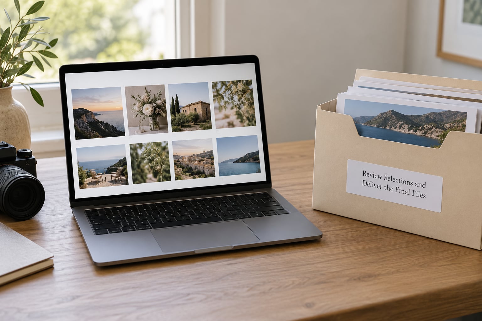 Review Selections and Deliver the Final Files