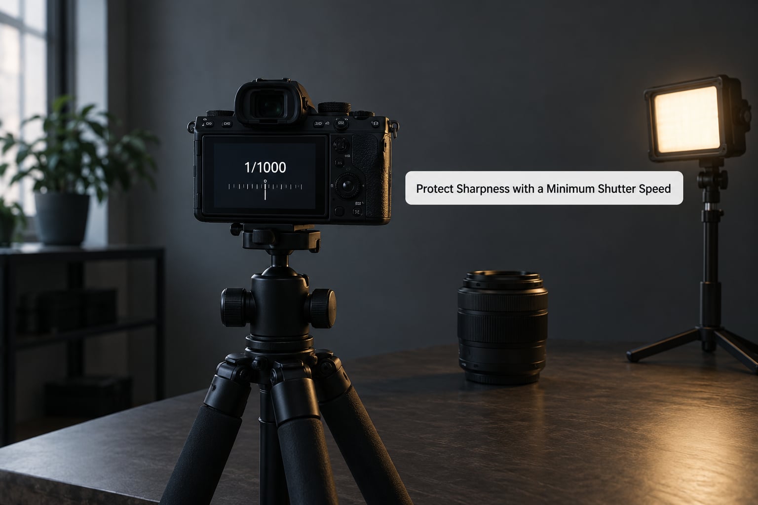 Protect Sharpness with a Minimum Shutter Speed