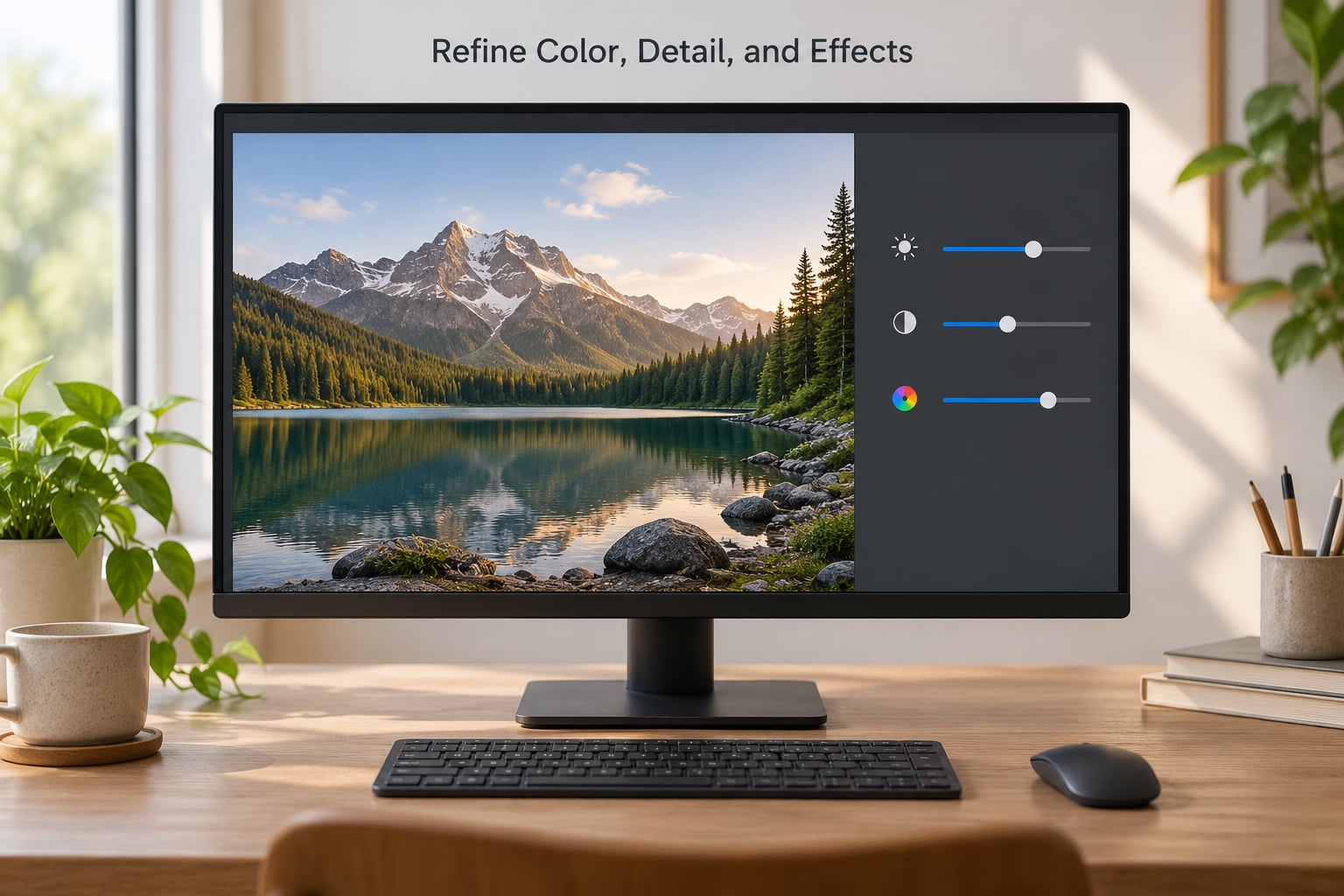 Refine Color, Detail, and Effects