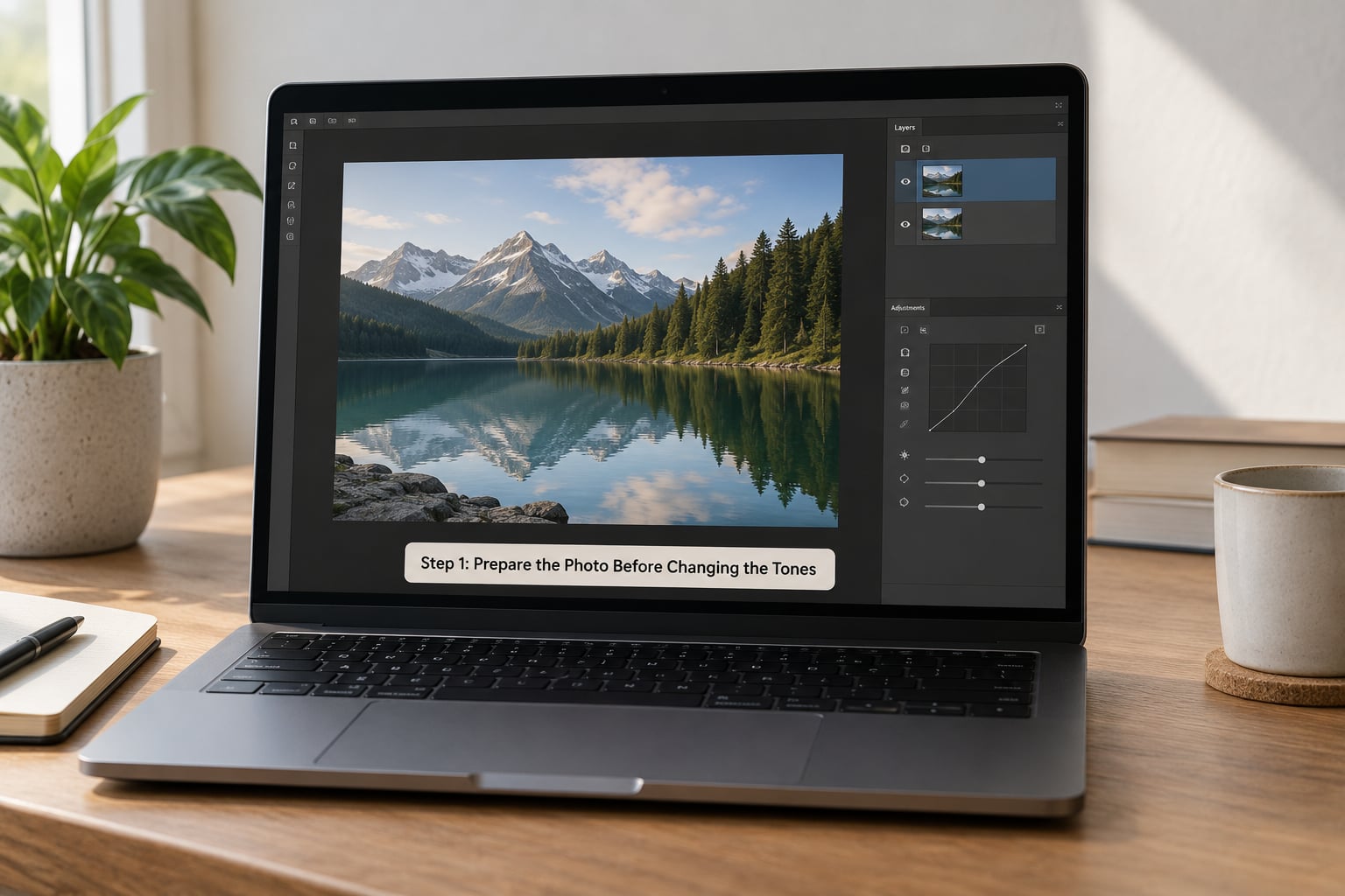Step 1: Prepare the Photo Before Changing the Tones