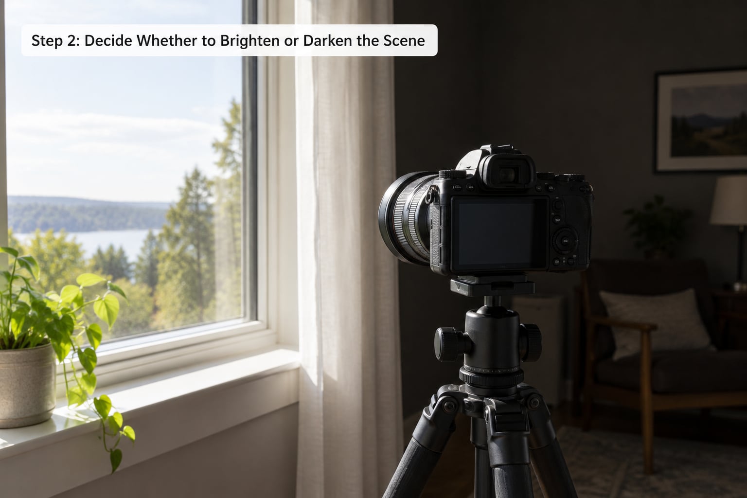 Step 2: Decide Whether to Brighten or Darken the Scene