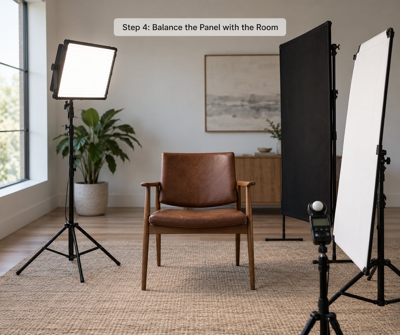 Step 4: Balance the Panel with the Room