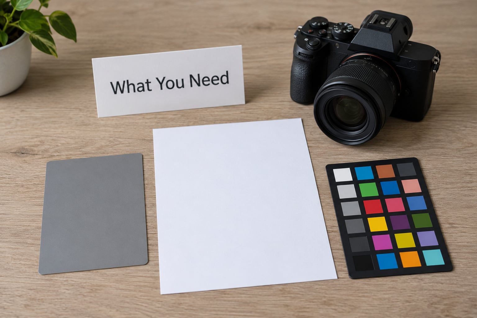 What You Need